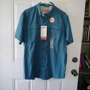 Coleman short sleeve shirt . size M